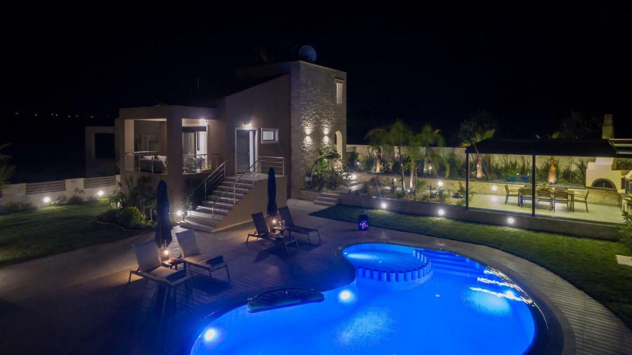 Villa Thalia Stalós 외부 사진